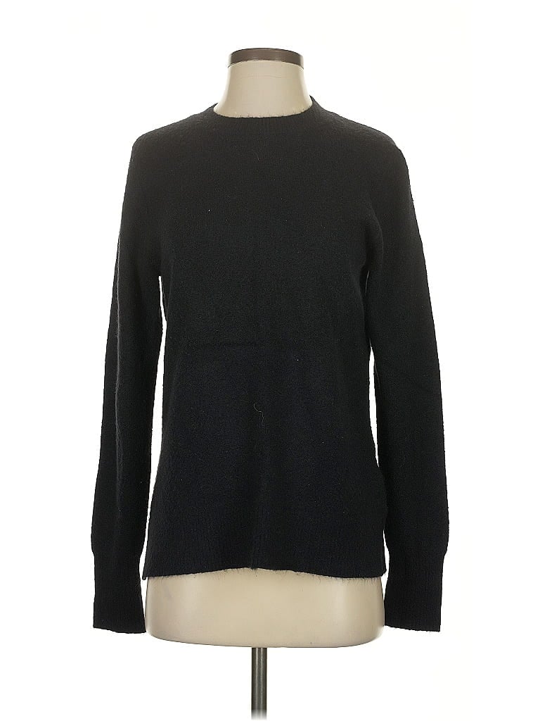 Pre-owned J.crew Factory Store Pullover Sweater In Black