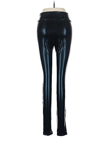 Hue Faux Leather Pants (view 2)