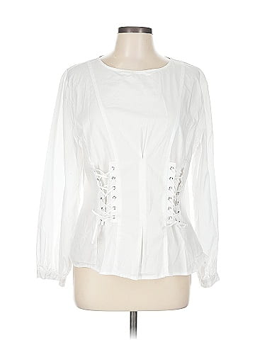 Guest Editor 3/4 Sleeve Blouse (view 1)