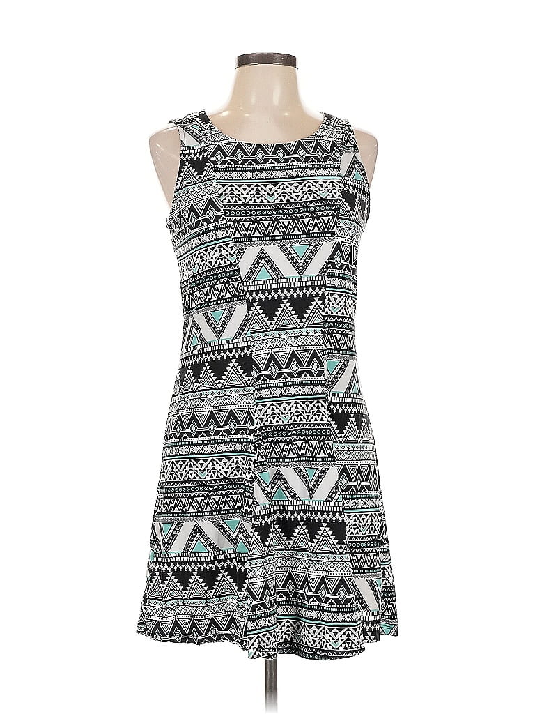 Pre-owned Mudd Casual Dress In Gray