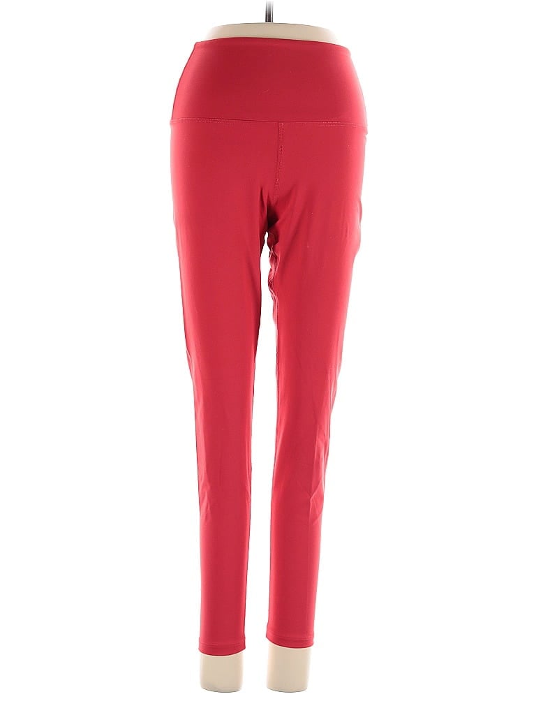 Pre-owned Year Of Ours Active Pants In Red