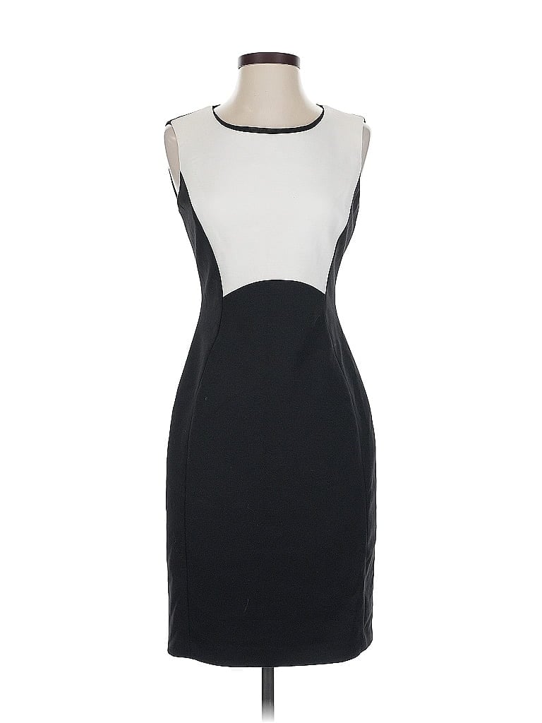 Pre-owned T Tahari Cocktail Dress In Gray