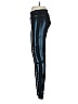 Hue Metallic Blue Faux Leather Pants Size M - photo 4