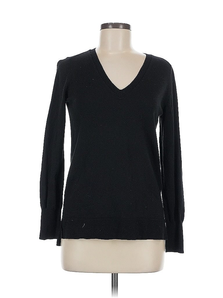 Pre-owned Banana Republic Wool Sweater In Black