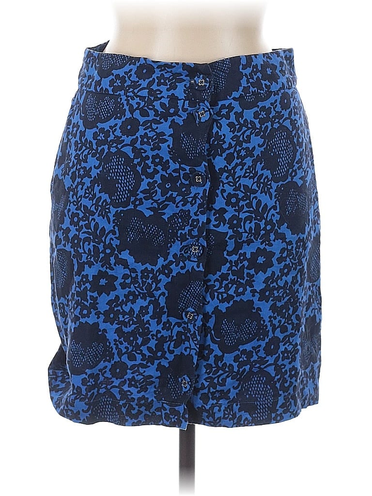 Pre-owned Boden Casual Skirt In Blue