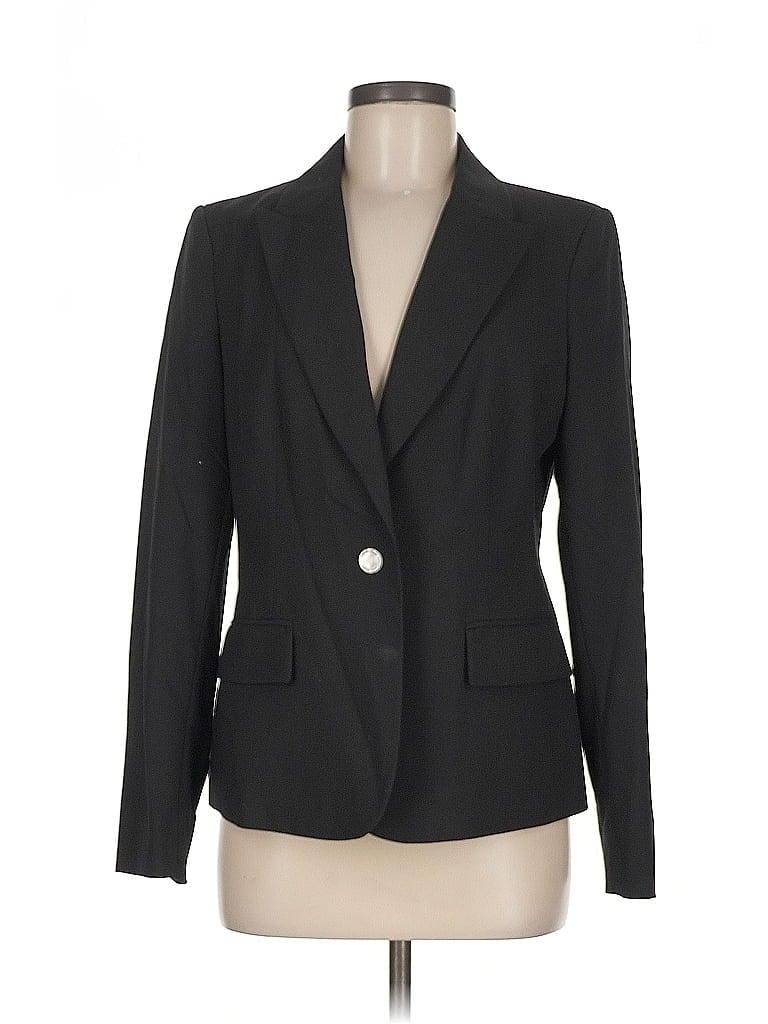 Pre-owned Calvin Klein Blazer Jacket In Black