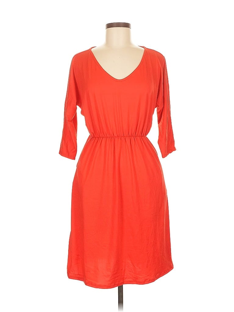 Click to view more detailed imagery on our partner's website Pre-owned Sew In Love Casual Dress In Orange