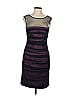 JS Collections Purple Cocktail Dress Size 6 - photo 1
