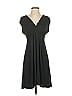 Aqua Solid Black Cocktail Dress Size S (estimated) - photo 1