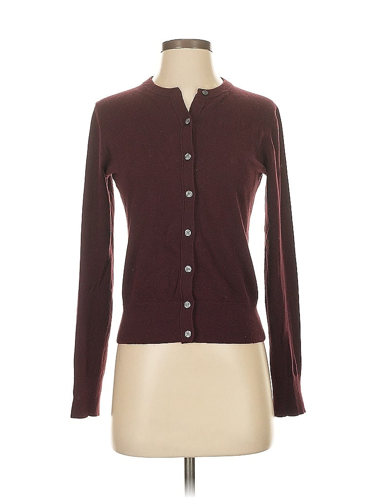 Ann Taylor Burgundy Cardigan Size S - photo 1