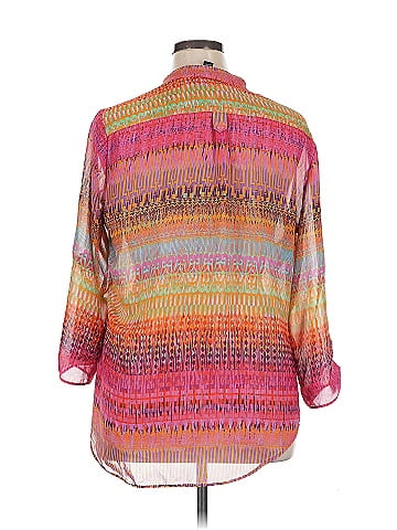 AB Studio 3/4 Sleeve Blouse (view 2)
