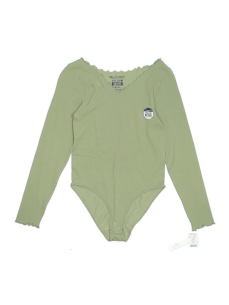 Wallflower Green Bodysuit Size XL - photo 1