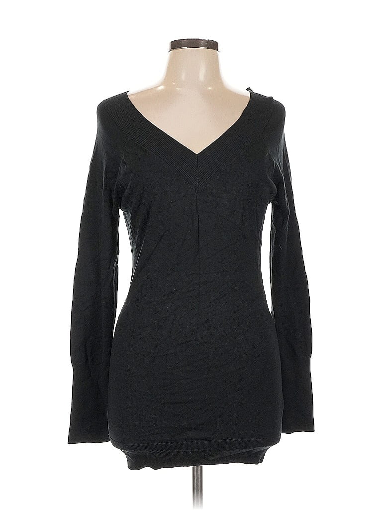DKNY Jeans Black Casual Dress Size L - photo 1