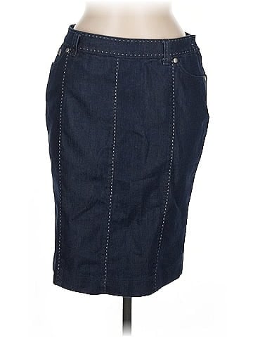Armani Collezioni Denim Skirt (view 1)