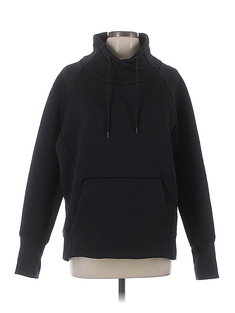 Click to view more detailed imagery on our partner's website Pre-owned Athleta Pullover Hoodie In Black