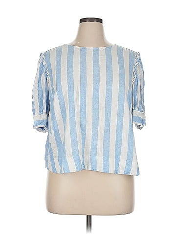 LC Lauren Conrad 3/4 Sleeve Blouse (view 1)