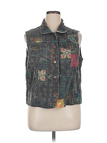 Chico's Denim Vest (view 1)