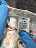 Baby Essentials Floral White Leggings 3-6 MO / 6 MO - photo 3