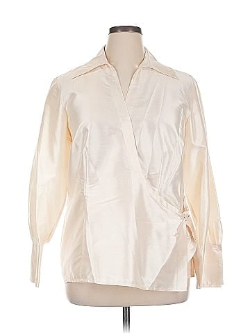 Sunny Leigh 3/4 Sleeve Silk Top (view 1)