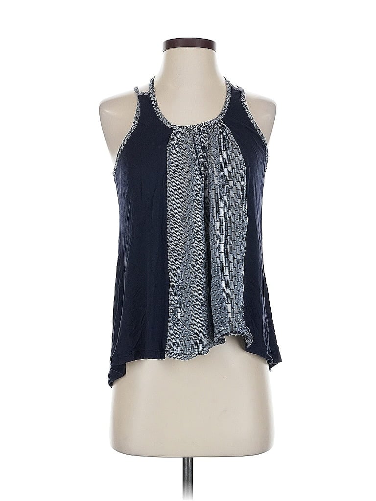 Pre-owned Cabi Sleeveless Blouse In Blue