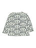 Kate Quinn Organics 100% Organic Cotton Ivory Blue 3/4 Sleeve T-Shirt Size 6X - photo 2