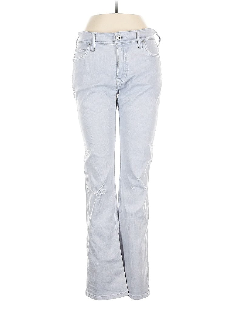 Pre-owned Pilcro And The Letterpress Jeans In Blue