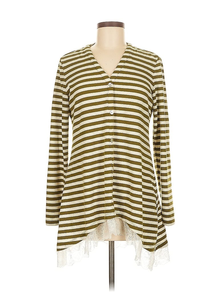 LOGO by Lori Goldstein Tan Casual Dress Size M - photo 1