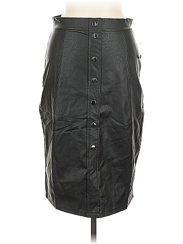 Ookie & LaLa Faux Leather Skirt (view 1)