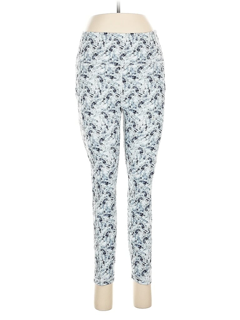 Pre-owned Zyia Active Leggings In Blue