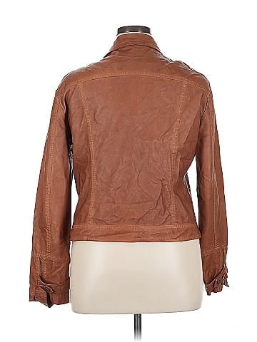 New York & Company Faux Leather Jacket (view 2)