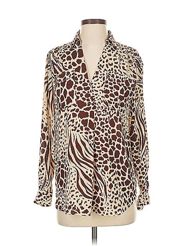 Ann Taylor Long Sleeve Blouse (view 1)