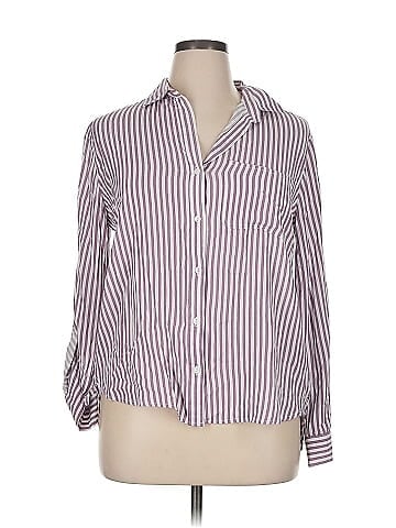Velvet Heart 3/4 Sleeve Button-Down Shirt (view 1)