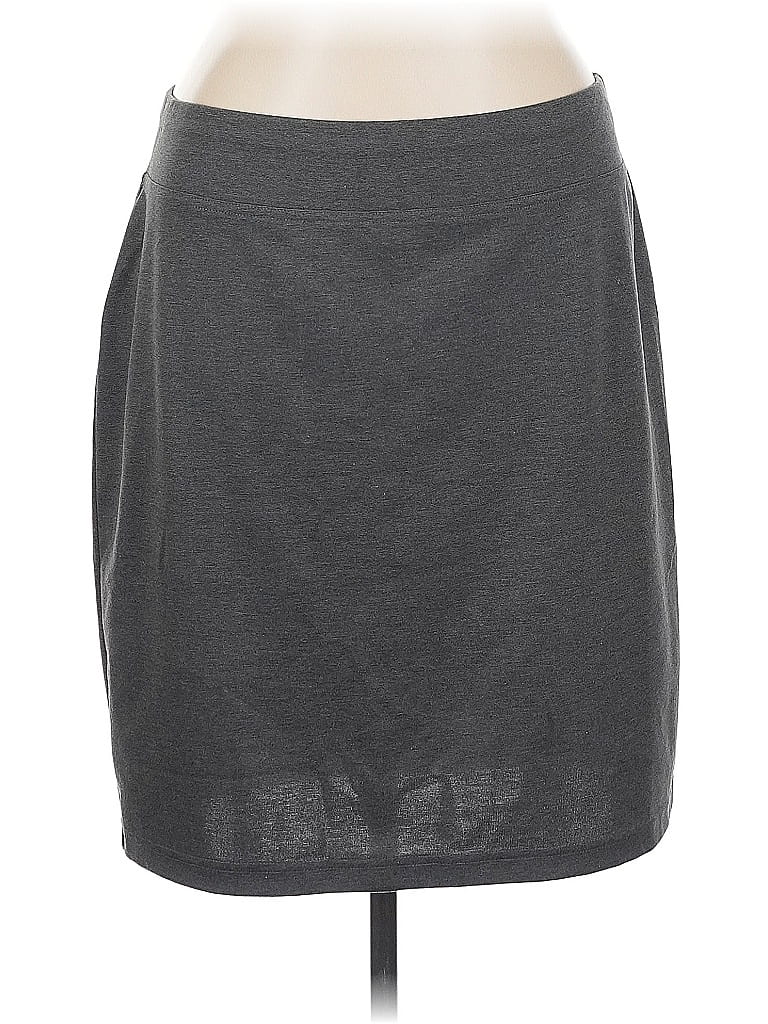Click to view more detailed imagery on our partner's website Pre-owned Style & Co Casual Skirt In Gray