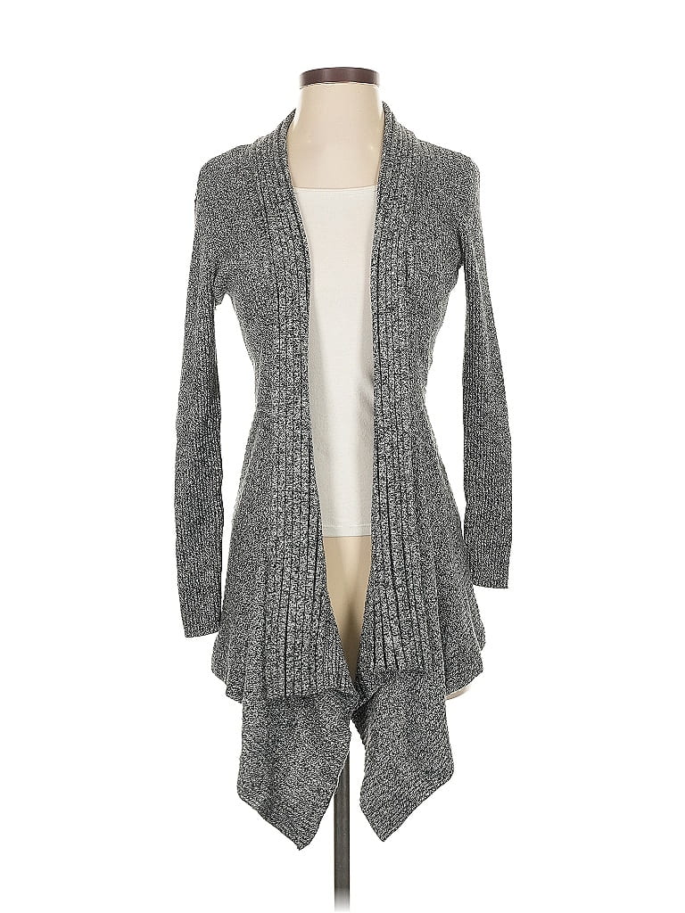 Pre-owned Dana Buchman Cardigan Sweater In Gray