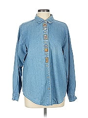Christopher & Banks Long Sleeve Button Down Shirt