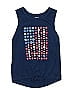 Jumping Beans Blue Sleeveless T-Shirt Size 5 - photo 1
