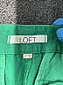 Ann Taylor LOFT 100% Cotton Solid Green Shorts Size 6 - photo 3