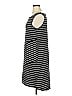 August Silk Stripes Black Casual Dress Size XL - photo 5