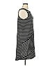 August Silk Stripes Black Casual Dress Size XL - photo 4