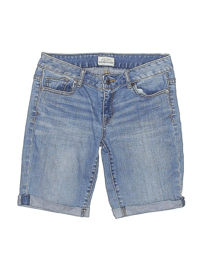 Pre-owned Aéropostale Denim Shorts In Blue
