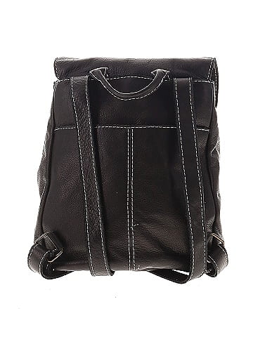American Leather Co Leather Backpack (view 2)