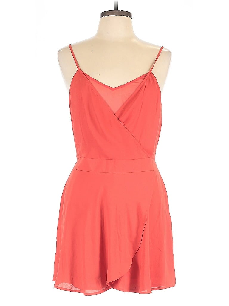 EXPRESS Pre-owned Cocktail Dress In Orange