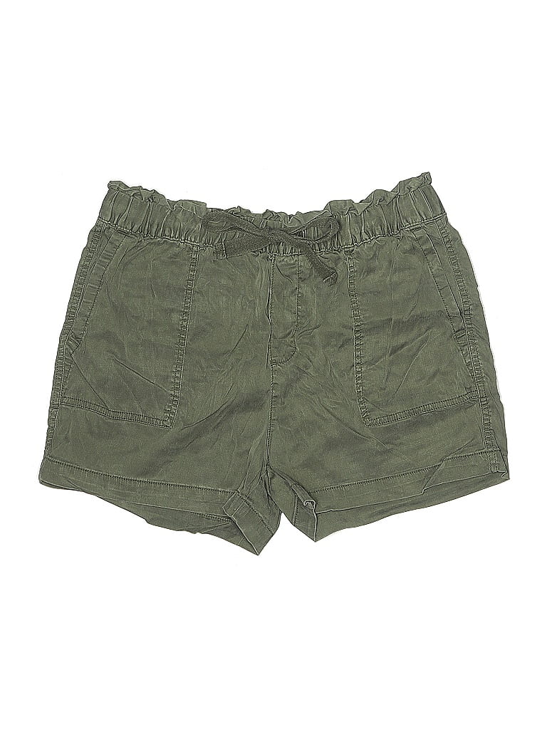 Click to view more detailed imagery on our partner's website Pre-owned Caslon Khaki Shorts In Green