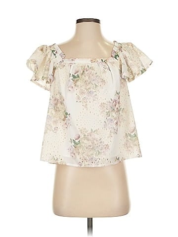 Solitaire Short Sleeve Blouse (view 1)