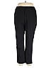Cj Banks Solid Black Casual Pants Size 18 - photo 1