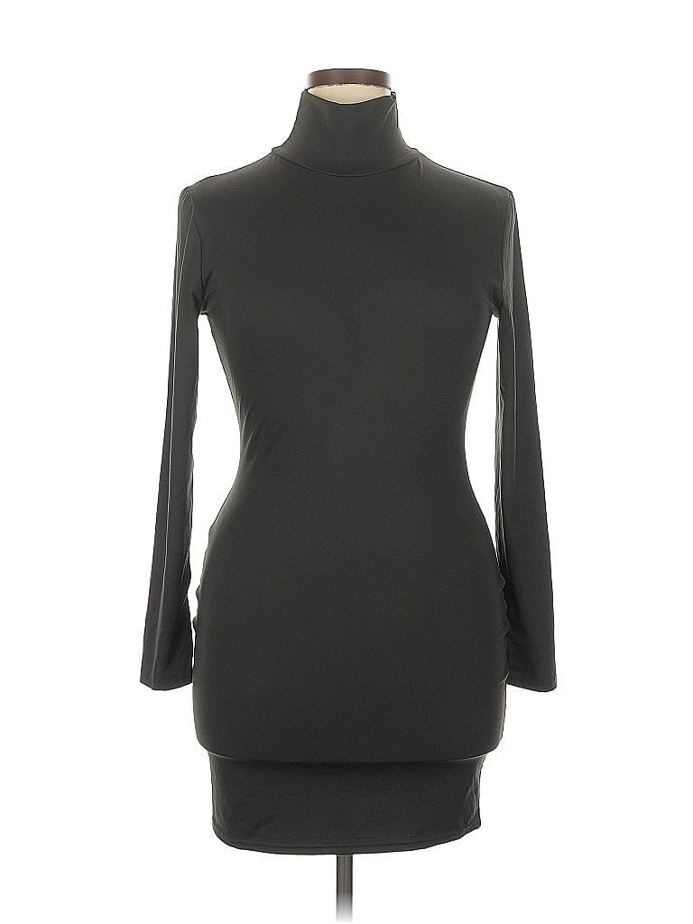 Pre-owned Unbranded Cocktail Dress In Black