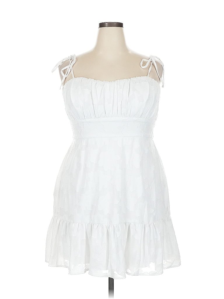 Pre-owned Speechless Cocktail Dress In White