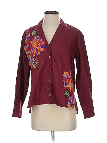 Maeve by Anthropologie Long Sleeve Blouse (view 1)