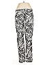 Forever 21 Contemporary Print White Active Pants Size 12 - photo 1