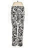 Forever 21 Contemporary Print White Active Pants Size 12 - photo 2